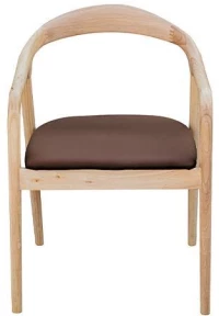 445373 ΚΑΡΕΚΛΑ ΞΥΛΙΝΗ NEXTDECO JACKSON ΚΑΦΕ Υ79,5X56X62ΕΚ (ΣΕΤ 2 ΤΕΜΑΧΙΩΝ)