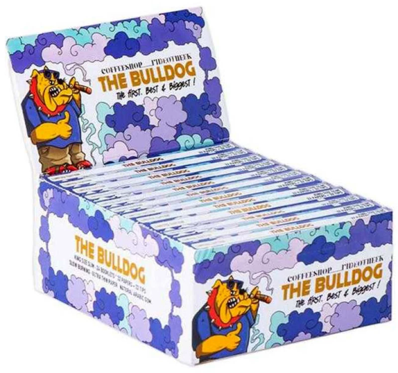 The Bulldog Χαρτάκια - 50 Years Limited Edition King Size Slim & Tips - 24τεμ.