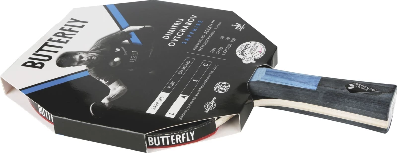 Ρακέτα Ping Pong Butterfly Dimitrij Ovtcharov Sapphire Κωδ. 97168