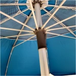 Ομπρέλα Eden 225cm Ασημί/Μπλε 18345
