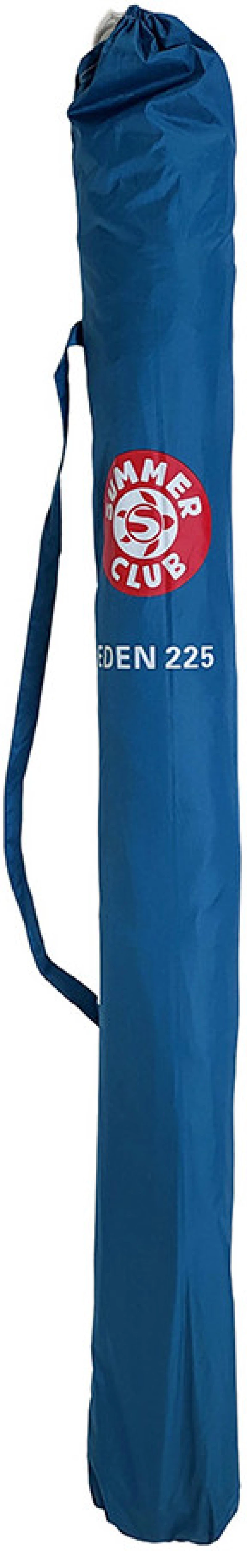 Ομπρέλα Eden 225cm Ασημί/Μπλε 18345