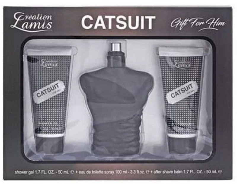 Creation Lamis Set Catsuit For Him EDT 100ml & Shower Gel 50ml & After Shave Balm 50ml