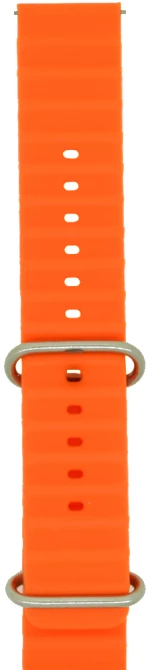 Ανταλλακτικό Watchband Hoco 20mm Universal Πορτοκαλί Silicon Band