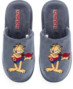 PAREX Ανδρικές Παντόφλες Σπιτιού Garfield 10132082.GR Γκρί 133752