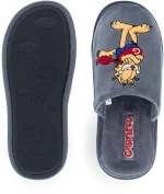 PAREX Ανδρικές Παντόφλες Σπιτιού Garfield 10132082.GR Γκρί 133752