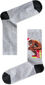 Unisex Κάλτσες The Thinker Festive