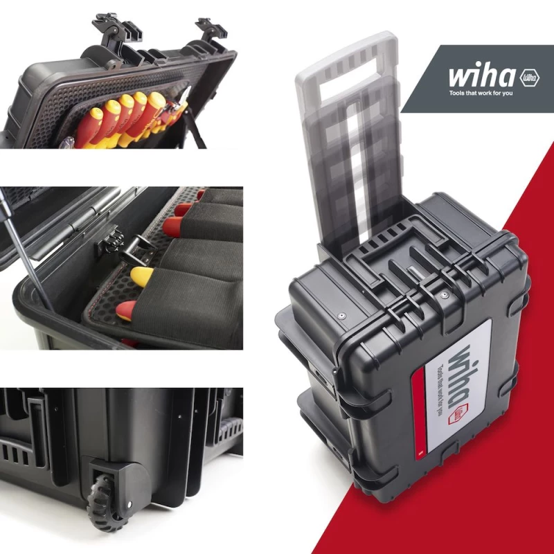 Wiha Βαλίτσα με Εργαλεία Ηλεκτρολόγου Tool Set Electricians Competence XXL II
