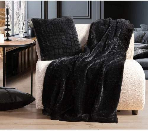 ΡΙΧΤΑΡΙ ΔΙΑΚΟΣΜΗΤΙΚΟ / ΚΟΥΒΕΡΤΑ ΓΟΥΝΙΝΗ ΚΑΝΑΠΕ (MENTOR BLACK) - NEF NEF MENTOR BLACK / 100% ΠΟΛΥΕΣΤΕΡ