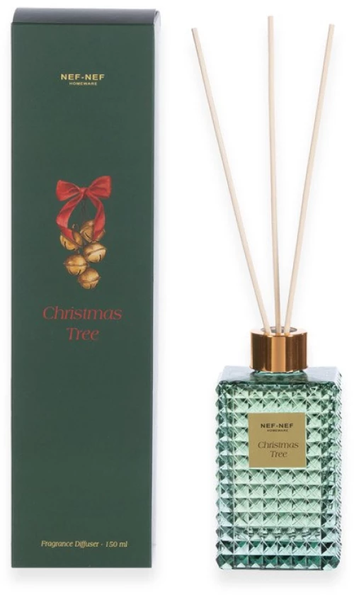ΧΡΙΣΤΟΥΓΕΝΝΙΑΤΙΚΟ ΑΡΩΜΑΤΙΚΟ ΧΩΡΟΥ ΜΕ ΣΤΙΚΣ (CHRISTMAS TREE GREEN) - NEF NEF CHRISTMAS TREE GREEN