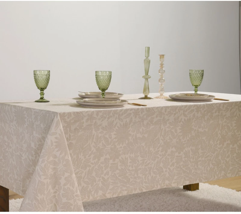 ΤΡΑΠΕΖΟΜΑΝΤΗΛΟ 150x250 (ISSUAL BEIGE) - NEF NEF ISSUAL BEIGE / 100% ΒΑΜΒΑΚΙ