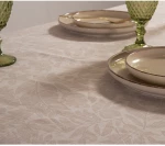 ΤΡΑΠΕΖΟΜΑΝΤΗΛΟ 150x250 (ISSUAL BEIGE) - NEF NEF ISSUAL BEIGE / 100% ΒΑΜΒΑΚΙ