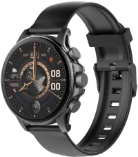 LDNIO smartwatch SW01, heart rate, 1.58" AMOLED, lP68, μαύρο