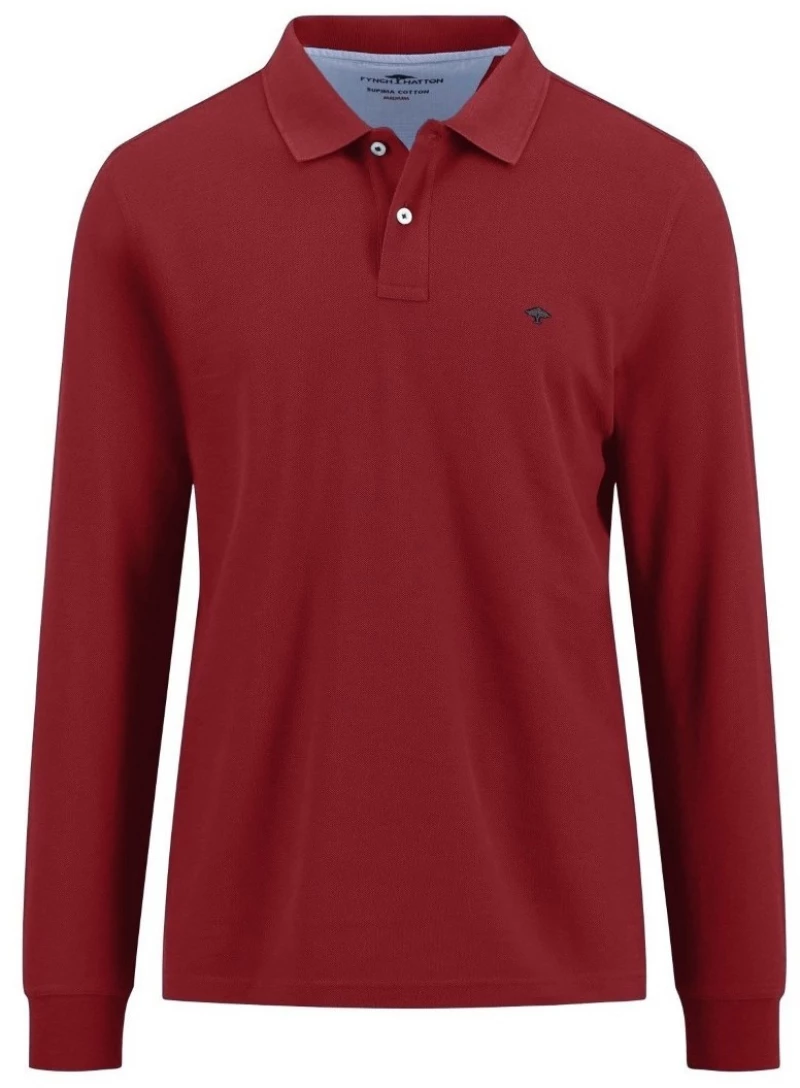 POLO FYNCH HATTON SUPIMA COTTON 4068-66272378, Χρώμα RED