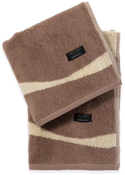 Πετσέτα Viper Brown Nef-Nef Homeware Σώματος 70x140cm 100% Βαμβάκι