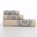 Πετσέτα Demand Ecru Nef-Nef Homeware Χεριών 30x50cm 100% Βαμβάκι