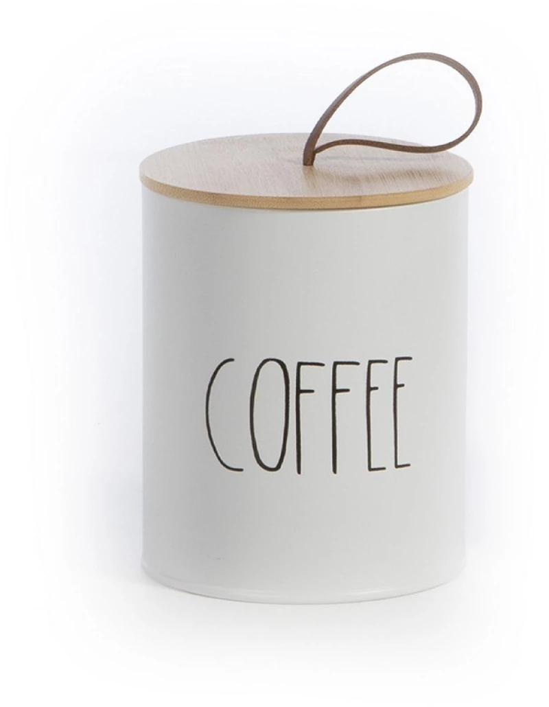 Δοχείο Για Καφέ Coffee 10,4x13 White Nef-Nef Homeware Μέταλλο