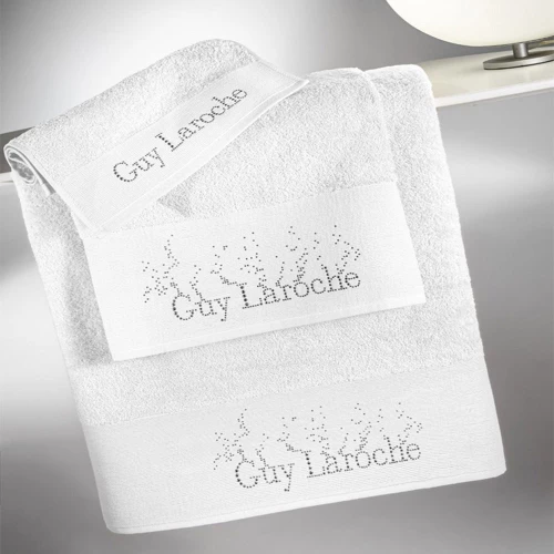 Πετσέτες Pandora (Σετ 3τμχ) White Guy Laroche Σετ Πετσέτες 70x140cm 100% Βαμβάκι