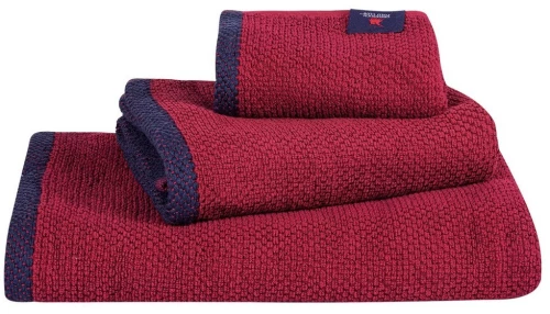 Πετσέτες 4104 (Σετ 3τμχ) Bordo Greenwich Polo Club Σετ Πετσέτες 70x140cm 100% Βαμβάκι