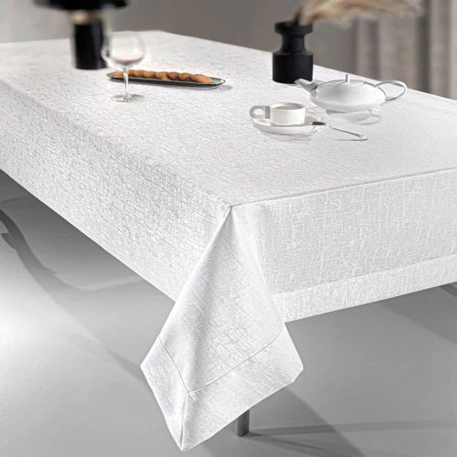 Τραπεζομάντηλο Blast White Guy Laroche 160Χ260 Πολυέστερ