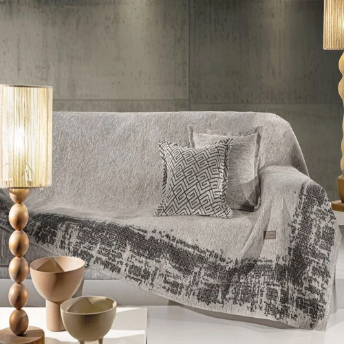 Ριχτάρι Omnia Natural Guy Laroche Τριθέσιο 180x300cm Polyacrylic,Βαμβάκι