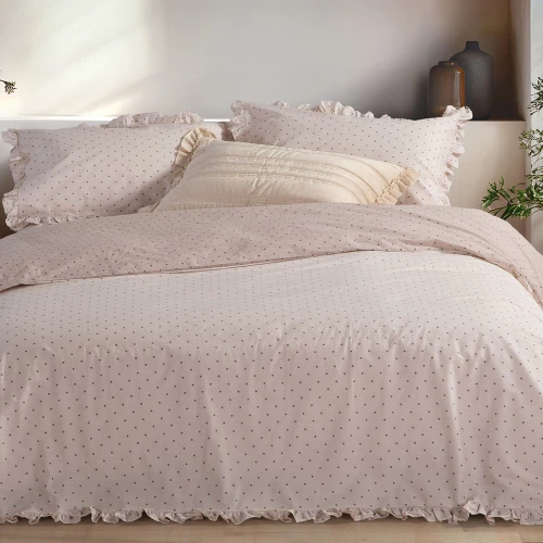 Σεντόνια Piombino (Σετ 4τμχ) Beige Nef-Nef Homeware King Size 280x270cm 100% Βαμβάκι