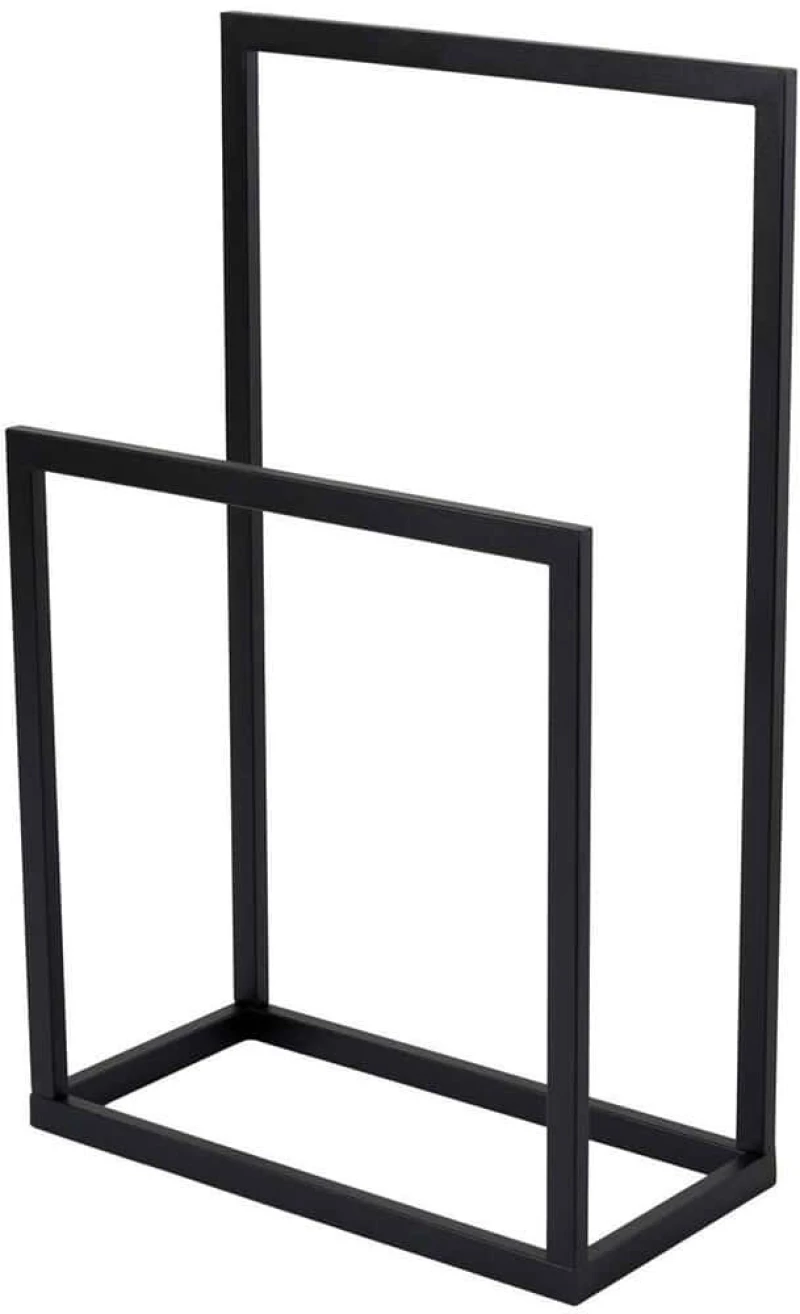 Κρεμάστρα Δαπέδου Ged 491CRT1380 60x25x90cm Black Μέταλλο