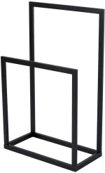 Κρεμάστρα Δαπέδου Ged 491CRT1380 60x25x90cm Black Μέταλλο