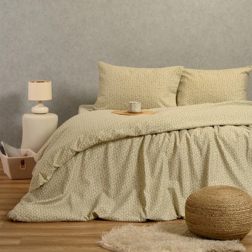 Κατωσέντονο Elise Με Λάστιχο (Σετ 3τμχ) Greige Melinen King Size 180x230cm 100% Βαμβακερή Φανέλα