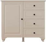Συρταριέρα 167RAB1502 87x43x87cm White