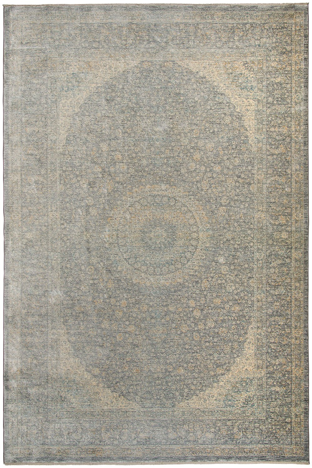 Χαλί Naf Naf Eden 75511 096 Beige-Blue Βιοκαρπέτ 250X350cm