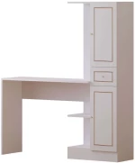 Γραφείο Με Βιβλιοθήκη 167RAB1702 155x40x150cm White