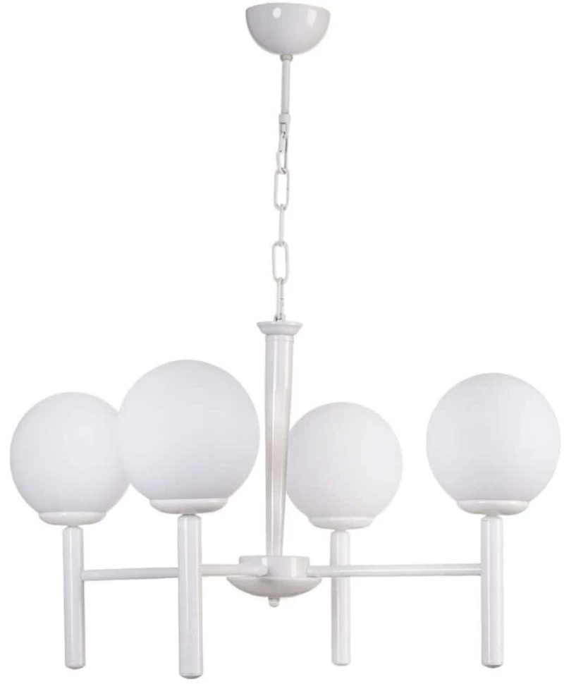 Φωτιστικό Οροφής 534LUN5817 64x75cm 4xE27 40W White Opviq
