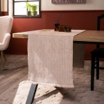 Τραβέρσα Fremont 14 Pink Teoran 45X180 Βαμβάκι-Πολυέστερ