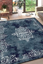 Χαλί Els-Elc2089 599HFT4793 Dark Blue Conceptum Hypnose 160X230cm