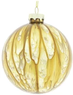 Χριστουγεννιάτικη Μπάλα 013.781491 Φ10cm Gold