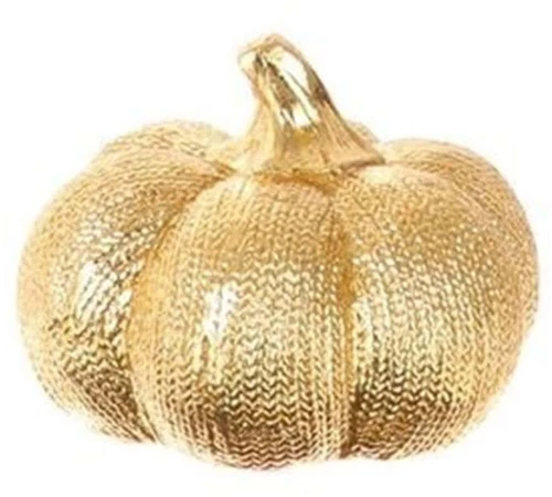 Διακοσμητική Κολοκύθα 012.862306334 11x14cm Gold