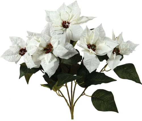 Χριστουγεννιάτικο Μπουκέτο 155086 30x50cm White