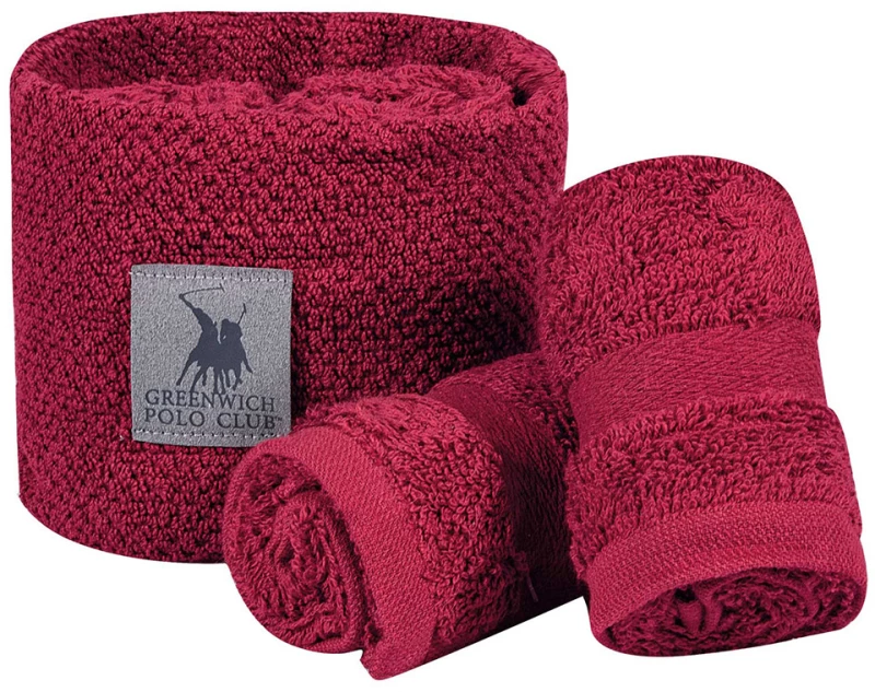 Πετσέτες σετ 4 τεμαχίων Essential 30x30cm Greenwich Polo Club 4109
