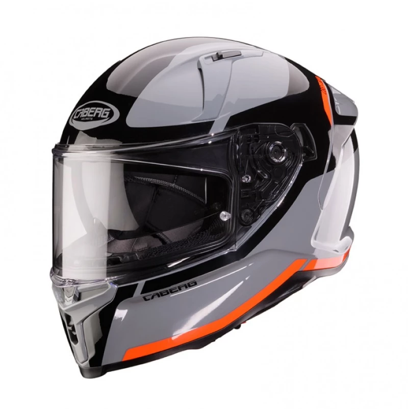Caberg Avalon-X Pure Grey/Black/Red Fluo