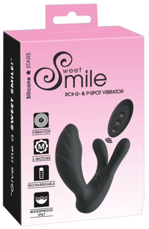 Sweet Smile Remote Controlled G and P Spot Vibrator
