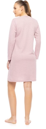 Γυναικείο Νυχτικό Pink Label - Zic Zac print - Regular Fit - Cotton