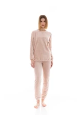 Γυναικεία Πυτζάμα Pink Label - Fleece - Ψαροκόκαλο