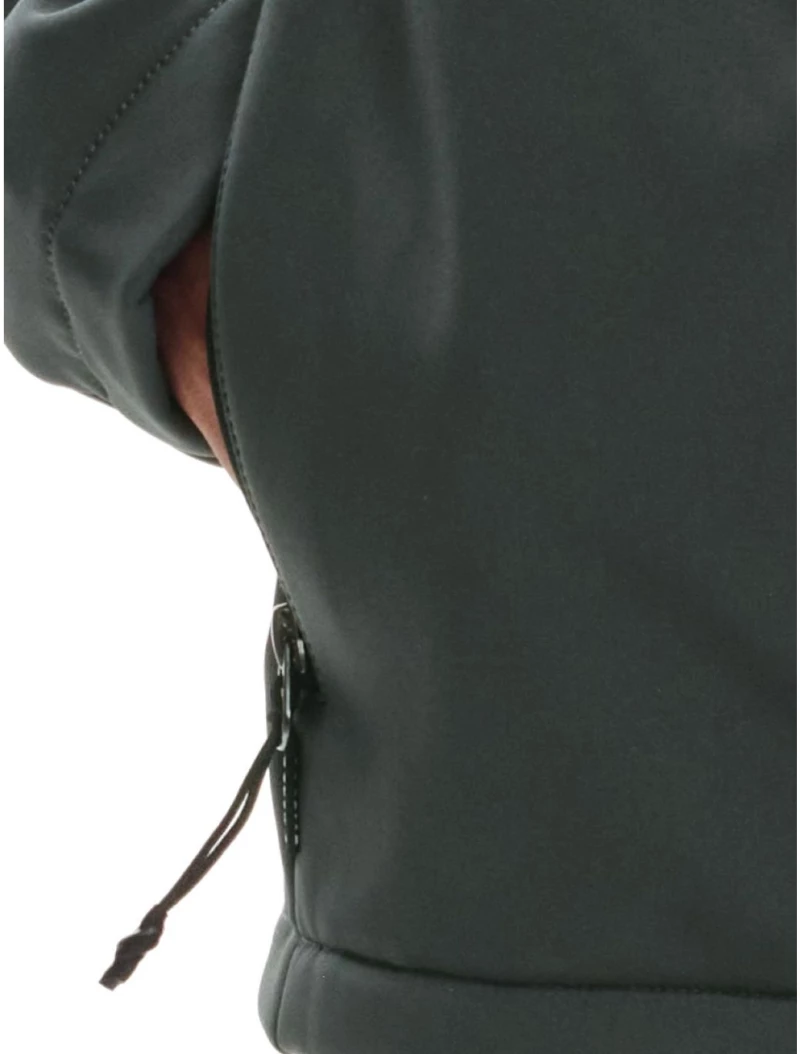EMERSON Ανδρικό μπουφάν bonded, Fleece 242.EM11.46A DARK GREEN ..