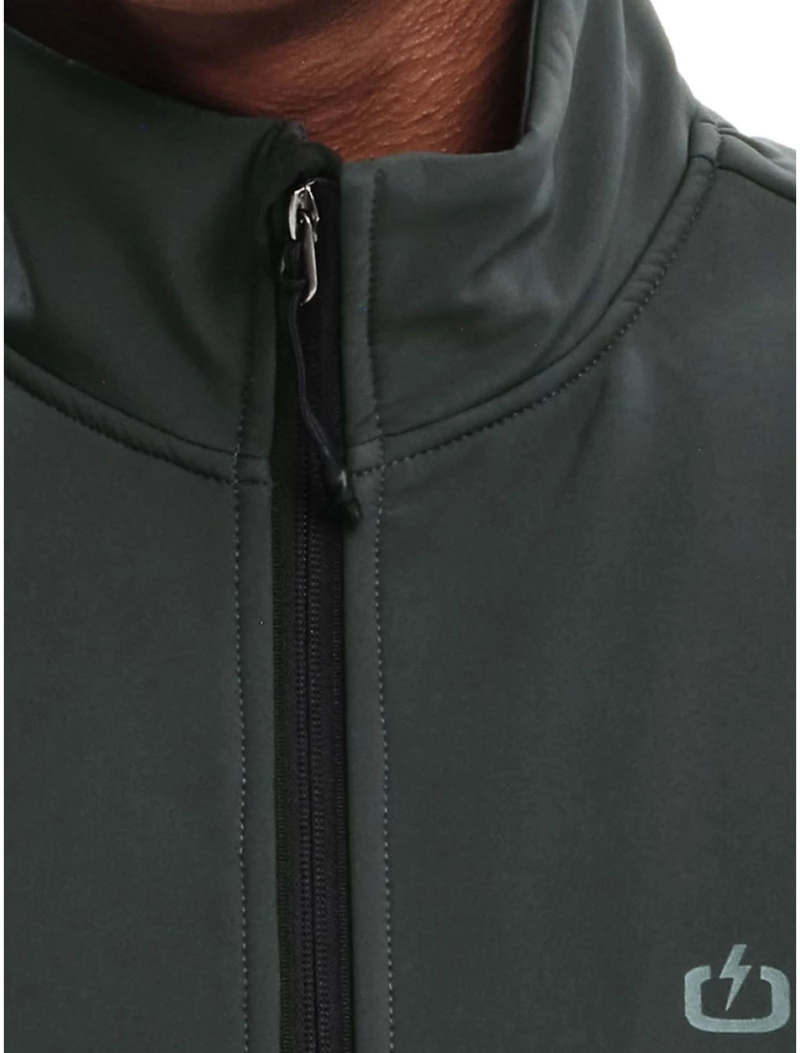 EMERSON Ανδρικό μπουφάν bonded, Fleece 242.EM11.46A DARK GREEN ..