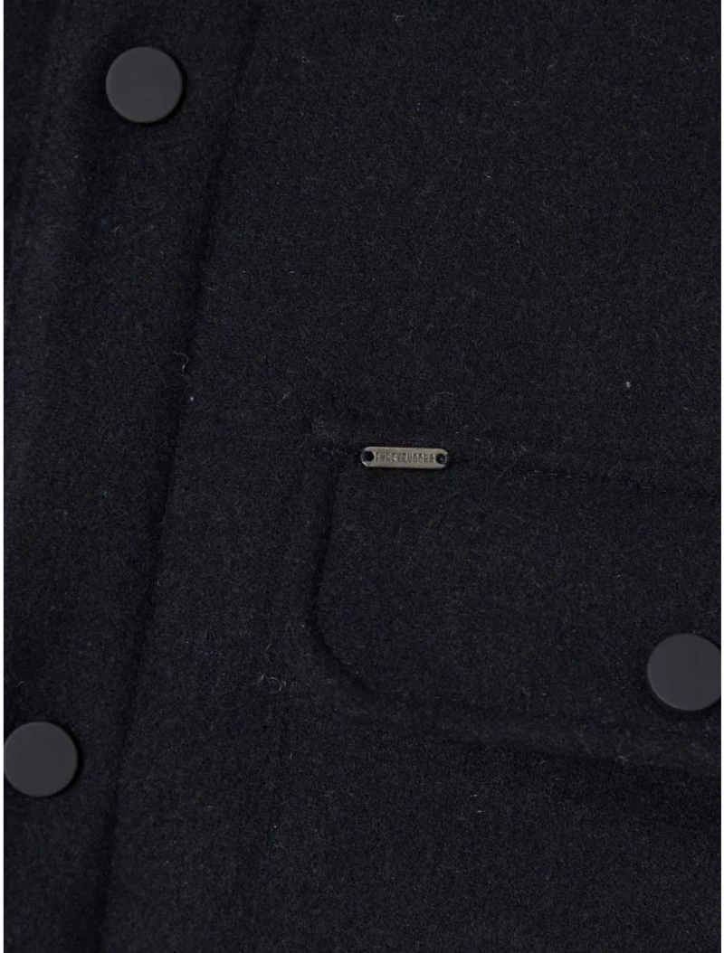 FUNKY BUDDHA Ανδρικό μπλέ μπουφάν FBM012-062-01 NAVY