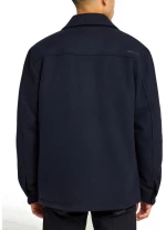 FUNKY BUDDHA Ανδρικό μπλέ μπουφάν FBM012-062-01 NAVY