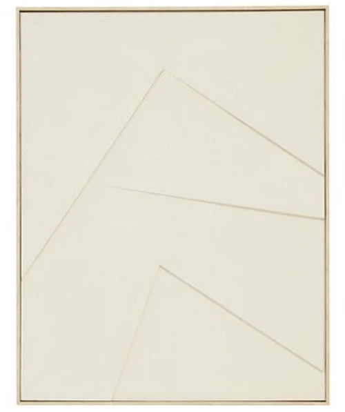 Πίνακας 3D  MAKANA  εκρού 100x78cm