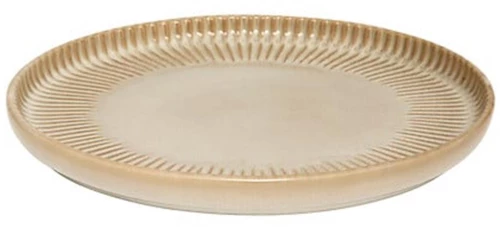 Πιάτο  Chloe  stoneware μπεζ Φ20cm