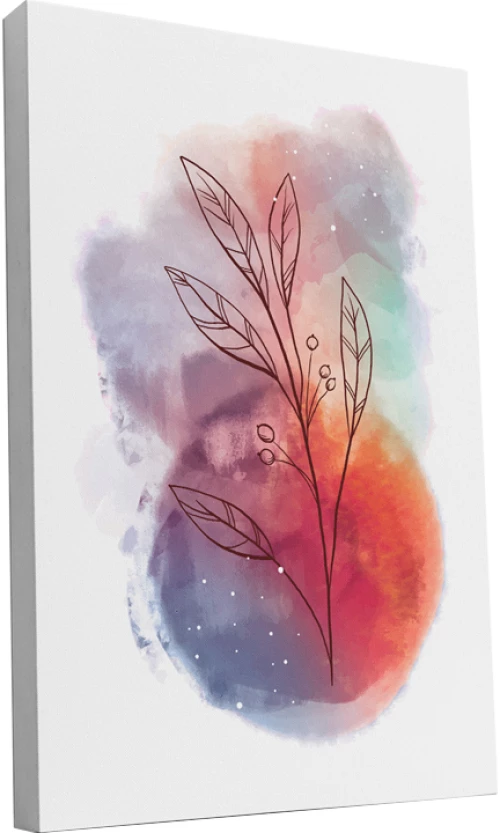 Πίνακας σε καμβά Nerve pakoworld τρίπτυχος με ψηφιακή εκτύπωση και πλαίσιο 50x2x70εκ