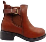 Γυναικείο μποτάκι σε camel 1288